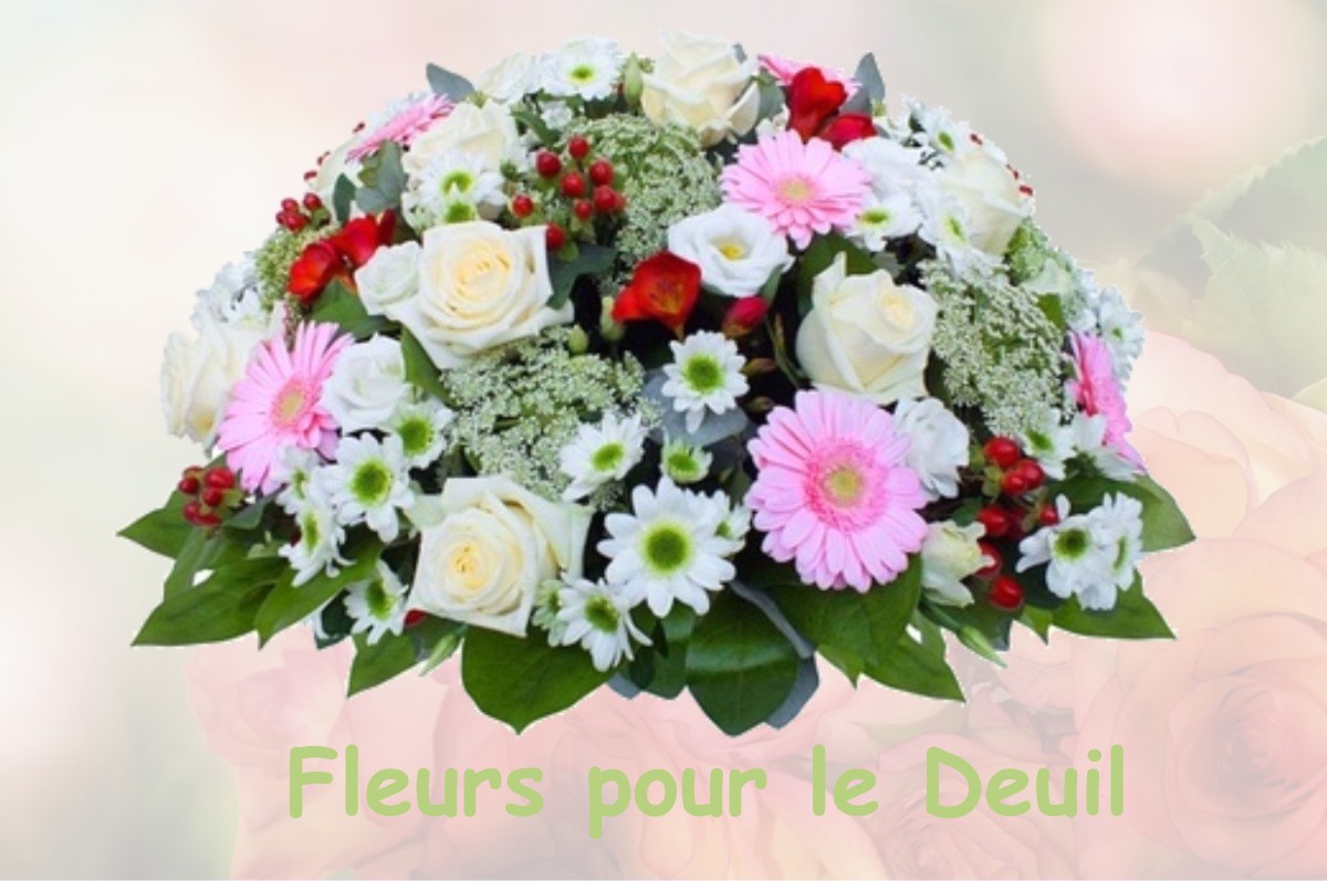 fleurs deuil SAINT-AGNAN-DE-CERNIERES